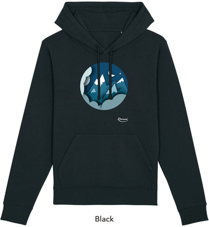 Felpa da Donna con Cappuccio Stampa "Paper Cut" Hoodie DREAMERS Brand