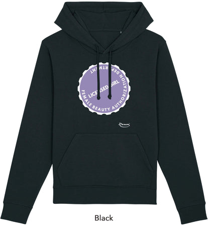 Felpa da Donna con Cappuccio Stampa "Patent" Hoodie DREAMERS Brand