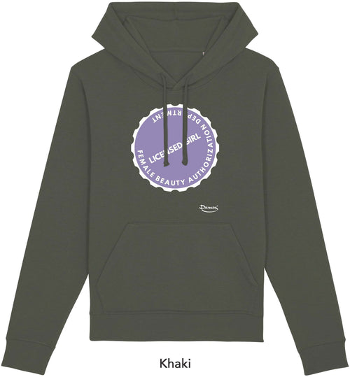 Felpa da Donna con Cappuccio Stampa Patent Hoodie DREAMERS Brand