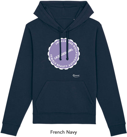 Felpa da Donna con Cappuccio Stampa "Patent" Hoodie DREAMERS Brand