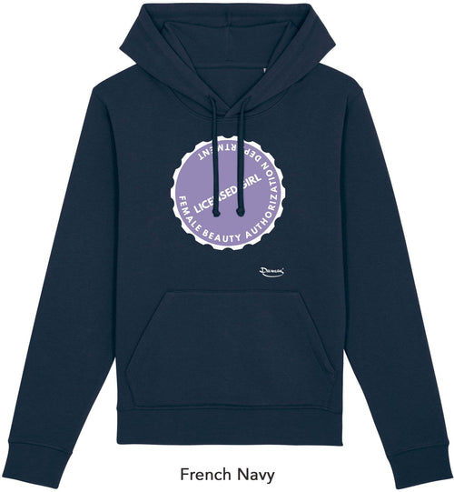 Felpa da Donna con Cappuccio Stampa Patent Hoodie DREAMERS Brand