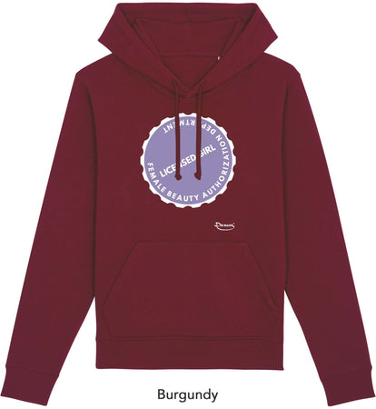 Felpa da Donna con Cappuccio Stampa "Patent" Hoodie DREAMERS Brand