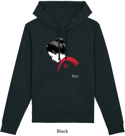Felpa da Donna con Cappuccio Stampa "Sakura" Hoodie DREAMERS Brand