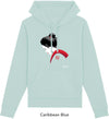 Felpa da Donna con Cappuccio Stampa Sakura Hoodie DREAMERS Brand