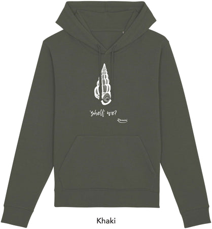 Felpa da Donna con Cappuccio Stampa "Shell" Hoodie DREAMERS Brand