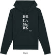 Felpa da Donna con Cappuccio Stampa Sognatrice Hoodie DREAMERS Brand
