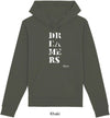Felpa da Donna con Cappuccio Stampa Sognatrice Hoodie DREAMERS Brand