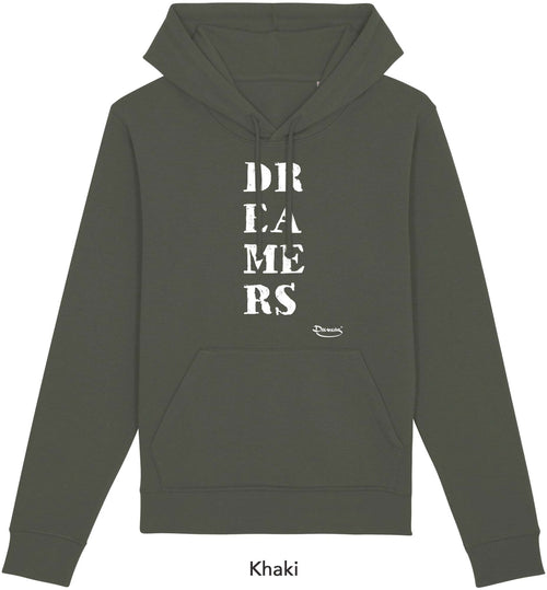 Felpa da Donna con Cappuccio Stampa Sognatrice Hoodie DREAMERS Brand