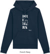 Felpa da Donna con Cappuccio Stampa Sognatrice Hoodie DREAMERS Brand