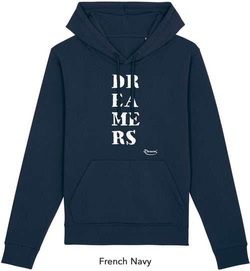 Felpa da Donna con Cappuccio Stampa Sognatrice Hoodie DREAMERS Brand