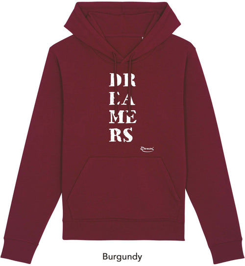 Felpa da Donna con Cappuccio Stampa Sognatrice Hoodie DREAMERS Brand