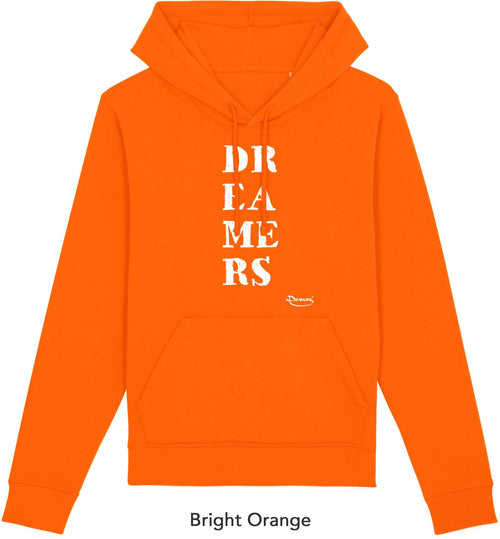 Felpa da Donna con Cappuccio Stampa Sognatrice Hoodie DREAMERS Brand