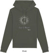 Felpa da Donna con Cappuccio Stampa Sun and Moon Hoodie DREAMERS Brand
