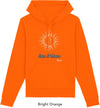 Felpa da Donna con Cappuccio Stampa Sun and Moon Hoodie DREAMERS Brand