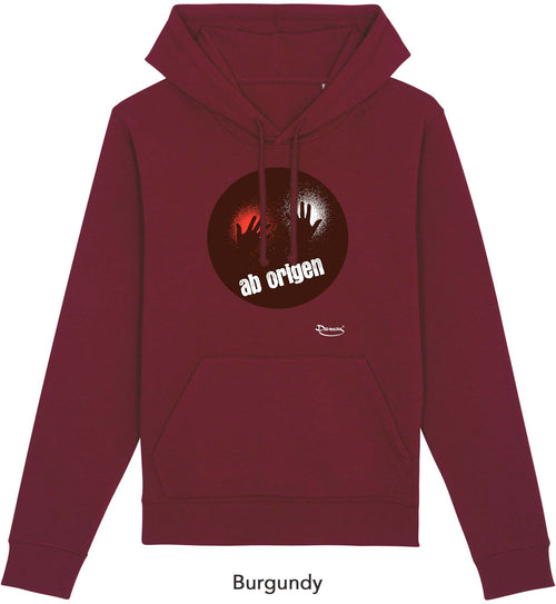 Felpa da Uomo con Cappuccio Stampa Aborigen Hoodie DREAMERS Brand
