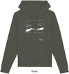 Felpa da Uomo con Cappuccio Stampa Aldilà Hoodie DREAMERS Brand