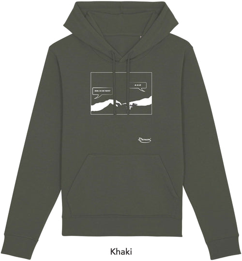 Felpa da Uomo con Cappuccio Stampa Aldilà Hoodie DREAMERS Brand