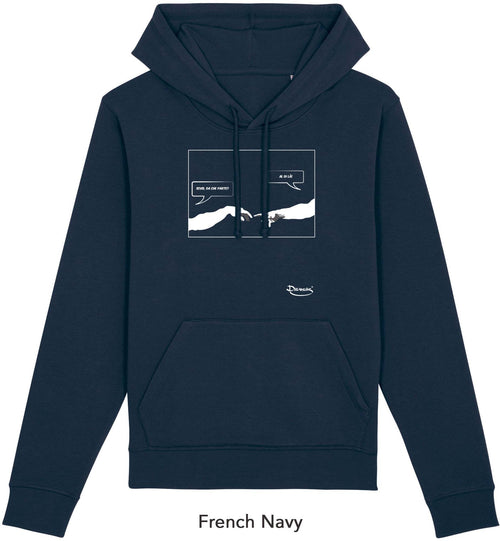 Felpa da Uomo con Cappuccio Stampa Aldilà Hoodie DREAMERS Brand