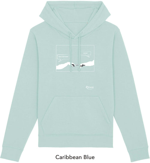 Felpa da Uomo con Cappuccio Stampa Aldilà Hoodie DREAMERS Brand