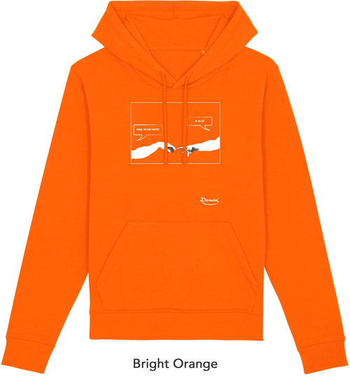 Felpa da Uomo con Cappuccio Stampa Aldilà Hoodie DREAMERS Brand