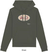 Felpa da Uomo con Cappuccio Stampa Alfa e Omega Hoodie DREAMERS Brand