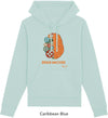 Felpa da Uomo con Cappuccio Stampa Brain Hoodie DREAMERS Brand