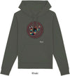 Felpa da Uomo con Cappuccio Stampa Corallo Hoodie DREAMERS Brand