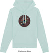 Felpa da Uomo con Cappuccio Stampa Corallo Hoodie DREAMERS Brand