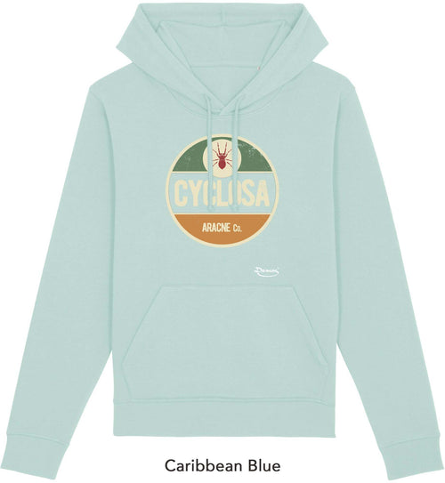 Felpa da Uomo con Cappuccio Stampa Cyclosa Hoodie DREAMERS Brand