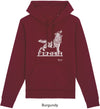 Felpa da Uomo con Cappuccio Stampa Fenrir Hoodie DREAMERS Brand