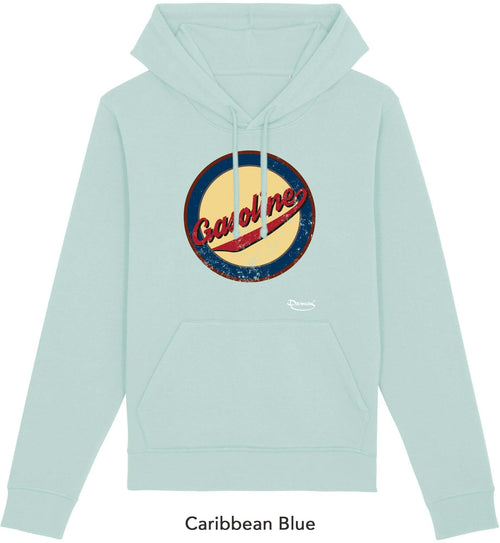 Felpa da Uomo con Cappuccio Stampa Gasoline Hoodie DREAMERS Brand