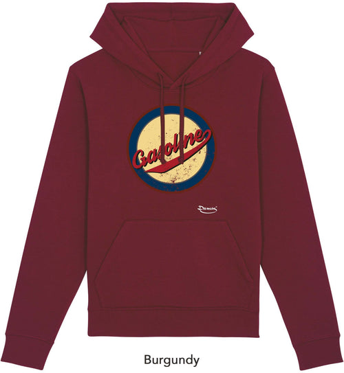 Felpa da Uomo con Cappuccio Stampa Gasoline Hoodie DREAMERS Brand