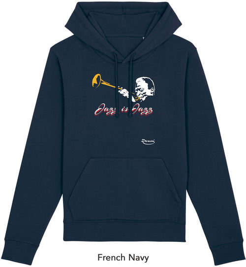 Felpa da Uomo con Cappuccio Stampa Jazz Hoodie DREAMERS Brand