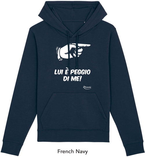 Felpa da Uomo con Cappuccio Stampa Lui Hoodie DREAMERS Brand