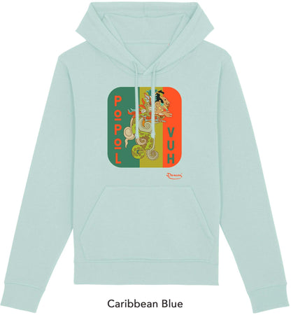 Felpa da Uomo con Cappuccio Stampa "Popol Vuh" Hoodie DREAMERS Brand