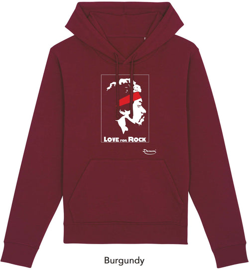 Felpa da Uomo con Cappuccio Stampa Rock Hoodie DREAMERS Brand