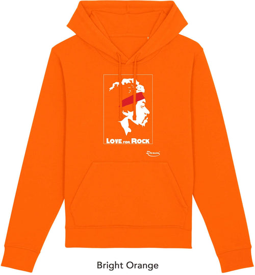 Felpa da Uomo con Cappuccio Stampa Rock Hoodie DREAMERS Brand