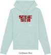 Felpa da Uomo con Cappuccio Stampa Save Sea Hoodie DREAMERS Brand