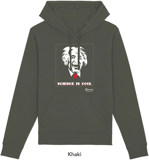 Felpa da Uomo con Cappuccio Stampa Science Hoodie DREAMERS Brand