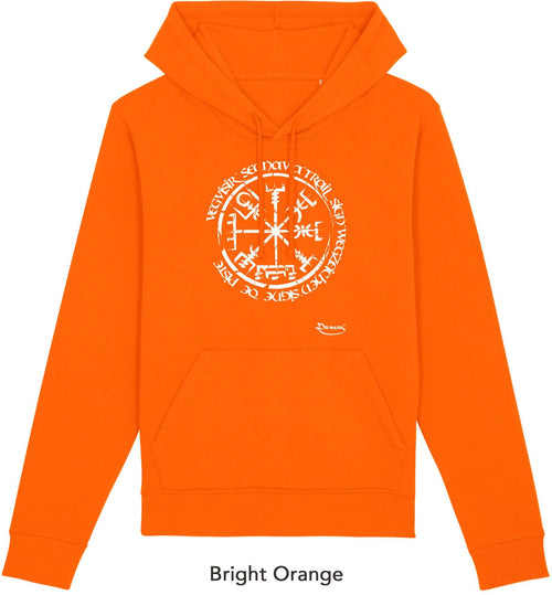 Felpa da Uomo con Cappuccio Stampa Vegvisir Hoodie DREAMERS Brand
