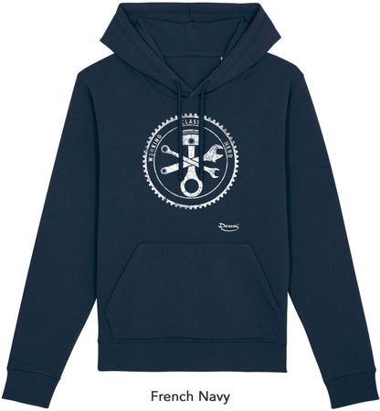 Felpa da Uomo con Cappuccio Stampa "Working" Hoodie DREAMERS Brand