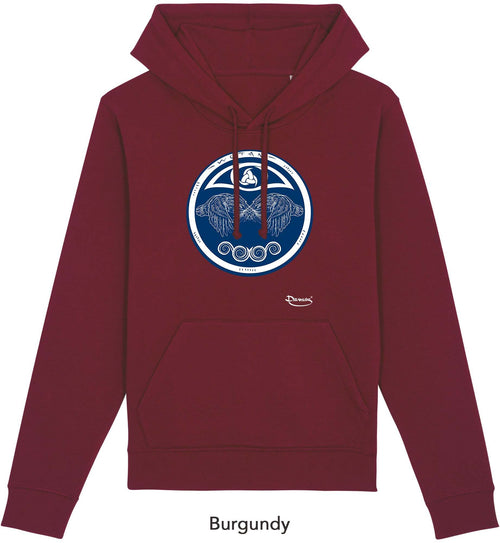 Felpa da Uomo con Cappuccio Stampa Wotan Hoodie DREAMERS Brand