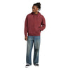 DICKIES felpa dickies clancy bb hoodie - burgundy da uomo
