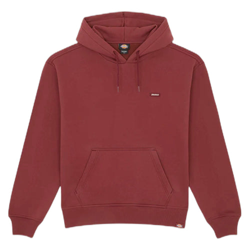 DICKIES felpa dickies clancy bb hoodie - burgundy da uomo