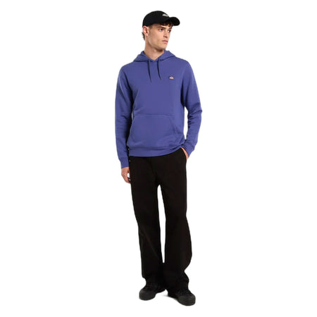 DICKIES felpa dickies oakport hoodie - skipper blue da uomo