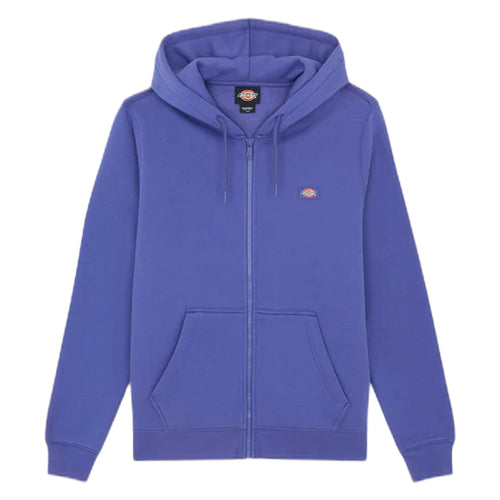 DICKIES felpa dickies oakport zip hoodie - skipper blue da uomo