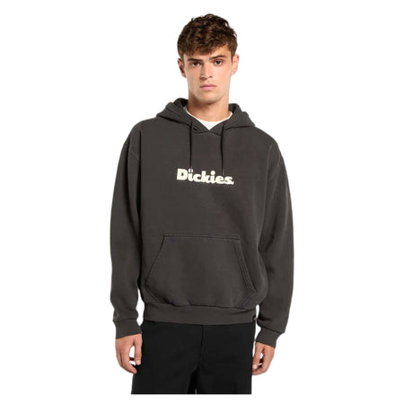 DICKIES felpa dickies slayden gd hoodie - black da uomo