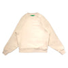 GARMENT WORKSHOP felpa garment workshop double layer crewneck - sand da uomo