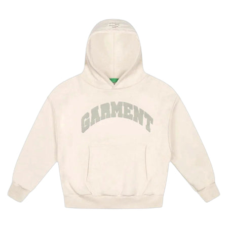 GARMENT WORKSHOP felpa garment workshop utility hoodie-heavy cream da uomo