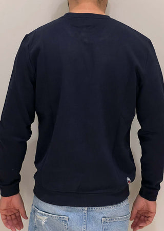 Felpa girocollo  blu Moda/Uomo/Abbigliamento/Felpe/Felpe senza cappuccio Kanal 32 - Santa Maria di Licodia, Commerciovirtuoso.it